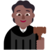Judge: Medium-dark Skin Tone Emoji Copy Paste ― 🧑🏾‍⚖ - microsoft