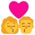 Kiss: Woman, Man Emoji Copy Paste ― 👩‍❤️‍💋‍👨 - microsoft