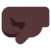 Left-facing Fist: Dark Skin Tone Emoji Copy Paste ― 🤛🏿 - microsoft