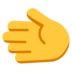 Leftwards Hand Emoji Copy Paste ― 🫲 - microsoft