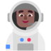 Man Astronaut: Medium-dark Skin Tone Emoji Copy Paste ― 👨🏾‍🚀 - microsoft
