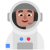 Man Astronaut: Medium Skin Tone Emoji Copy Paste ― 👨🏽‍🚀 - microsoft