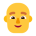 Man: Bald Emoji Copy Paste ― 👨‍🦲 - microsoft