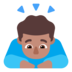 Man Bowing: Medium Skin Tone Emoji Copy Paste ― 🙇🏽‍♂ - microsoft