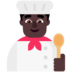 Man Cook: Dark Skin Tone Emoji Copy Paste ― 👨🏿‍🍳 - microsoft