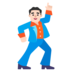 Man Dancing: Light Skin Tone Emoji Copy Paste ― 🕺🏻 - microsoft