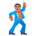 Man Dancing: Medium Skin Tone Emoji Copy Paste ― 🕺🏽 - microsoft