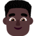 Man: Dark Skin Tone, Curly Hair Emoji Copy Paste ― 👨🏿‍🦱 - microsoft