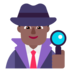 Man Detective: Medium-dark Skin Tone Emoji Copy Paste ― 🕵🏾‍♂ - microsoft