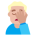 Man Facepalming: Medium-light Skin Tone Emoji Copy Paste ― 🤦🏼‍♂ - microsoft