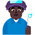 Man Factory Worker: Dark Skin Tone Emoji Copy Paste ― 👨🏿‍🏭 - microsoft