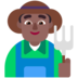 Man Farmer: Medium-dark Skin Tone Emoji Copy Paste ― 👨🏾‍🌾 - microsoft