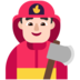Man Firefighter: Light Skin Tone Emoji Copy Paste ― 👨🏻‍🚒 - microsoft