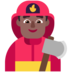 Man Firefighter: Medium-dark Skin Tone Emoji Copy Paste ― 👨🏾‍🚒 - microsoft