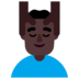 Man Getting Massage: Dark Skin Tone Emoji Copy Paste ― 💆🏿‍♂ - microsoft