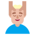 Man Getting Massage: Medium-light Skin Tone Emoji Copy Paste ― 💆🏼‍♂ - microsoft