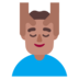 Man Getting Massage: Medium Skin Tone Emoji Copy Paste ― 💆🏽‍♂ - microsoft