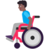 Man In Manual Wheelchair: Medium-dark Skin Tone Emoji Copy Paste ― 👨🏾‍🦽 - microsoft