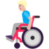 Man In Manual Wheelchair: Medium-light Skin Tone Emoji Copy Paste ― 👨🏼‍🦽 - microsoft