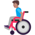 Man In Manual Wheelchair: Medium Skin Tone Emoji Copy Paste ― 👨🏽‍🦽 - microsoft