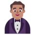 Man In Tuxedo: Medium Skin Tone Emoji Copy Paste ― 🤵🏽‍♂ - microsoft