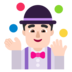 Man Juggling: Light Skin Tone Emoji Copy Paste ― 🤹🏻‍♂ - microsoft