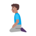 Man Kneeling: Medium Skin Tone Emoji Copy Paste ― 🧎🏽‍♂ - microsoft