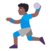 Man Playing Handball: Medium-dark Skin Tone Emoji Copy Paste ― 🤾🏾‍♂ - microsoft