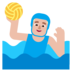 Man Playing Water Polo: Medium-light Skin Tone Emoji Copy Paste ― 🤽🏼‍♂ - microsoft