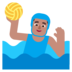 Man Playing Water Polo: Medium Skin Tone Emoji Copy Paste ― 🤽🏽‍♂ - microsoft