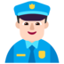 Man Police Officer: Light Skin Tone Emoji Copy Paste ― 👮🏻‍♂ - microsoft