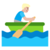Man Rowing Boat: Medium-light Skin Tone Emoji Copy Paste ― 🚣🏼‍♂ - microsoft