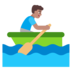 Man Rowing Boat: Medium Skin Tone Emoji Copy Paste ― 🚣🏽‍♂ - microsoft