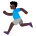 Man Running: Dark Skin Tone Emoji Copy Paste ― 🏃🏿‍♂ - microsoft