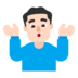 Man Shrugging: Light Skin Tone Emoji Copy Paste ― 🤷🏻‍♂ - microsoft