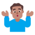Man Shrugging: Medium Skin Tone Emoji Copy Paste ― 🤷🏽‍♂ - microsoft