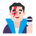 Man Singer: Light Skin Tone Emoji Copy Paste ― 👨🏻‍🎤 - microsoft