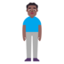 Man Standing: Medium-dark Skin Tone Emoji Copy Paste ― 🧍🏾‍♂ - microsoft