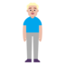 Man Standing: Medium-light Skin Tone Emoji Copy Paste ― 🧍🏼‍♂ - microsoft