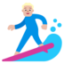 Man Surfing: Medium-light Skin Tone Emoji Copy Paste ― 🏄🏼‍♂ - microsoft
