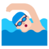 Man Swimming: Light Skin Tone Emoji Copy Paste ― 🏊🏻‍♂ - microsoft