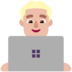 Man Technologist: Medium-light Skin Tone Emoji Copy Paste ― 👨🏼‍💻 - microsoft