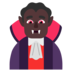 Man Vampire: Dark Skin Tone Emoji Copy Paste ― 🧛🏿‍♂ - microsoft