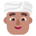 Man Wearing Turban: Medium Skin Tone Emoji Copy Paste ― 👳🏽‍♂ - microsoft