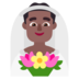 Man With Veil: Medium-dark Skin Tone Emoji Copy Paste ― 👰🏾‍♂ - microsoft