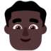 Man: Dark Skin Tone Emoji Copy Paste ― 👨🏿 - microsoft