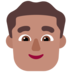 Man: Medium Skin Tone Emoji Copy Paste ― 👨🏽 - microsoft