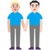 Men Holding Hands: Medium-light Skin Tone, Light Skin Tone Emoji Copy Paste ― 👨🏼‍🤝‍👨🏻 - microsoft