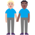 Men Holding Hands: Medium-light Skin Tone, Medium-dark Skin Tone Emoji Copy Paste ― 👨🏼‍🤝‍👨🏾 - microsoft
