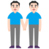 Men Holding Hands: Light Skin Tone Emoji Copy Paste ― 👬🏻 - microsoft